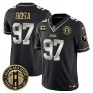 49ers #97 Nick Bosa Black F.U.S.E. Golden Gate Bridge Patch Vapor Limited Stitched Jersey 49ers #97 Nick Bosa Black F.U.S.E. Golden Gate Bridge Patch Vapor Limited Stitched Jersey