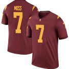 Men's USC Trojans #7 Miller Moss Red Stitched College Jersey