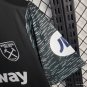 /25 West Ham United Third Black Soocer Shirt Jersey