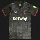 24/25 West Ham Untied Away Black Soocer Shirt Jersey