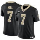 Saints #7 Taysom Hill Black 2024 F.U.S.E. With C Patch Vapor Limited Football Stitched Jersey