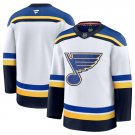 St. Louis Blues Blank White 2024-25 Away Premium Stitched Hockey Jersey