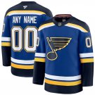 Custom St. Louis Blues Blue 2024-25 Home Stitched Hockey Jersey