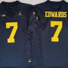 Michigan Wolverines #7 Donovan Edwards Navy 2023 F.U.S.E. Stitched Jersey