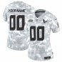 Custom Houston Texans Arctic Camo 2024 F.U.S.E. Salute to Service Limited Football Stitched Jersey
