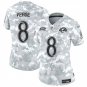 Rams #8 Jared Verse Arctic Camo 2024 F.U.S.E. Salute to Service Limited Football Stitched Jersey