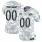 Custom Los Angeles Rams 2024 F.U.S.E. Arctic Camo Salute to Service Limited Football Stitched Jersey