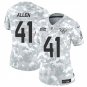 Jaguars #41 Josh Hines-Allen Arctic Camo 2024 F.U.S.E. Salute to Service Limited Stitched Jersey