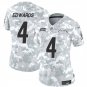 Chargers #4 Gus Edwards Arctic Camo 2024 F.U.S.E. Salute to Service Limited Football Stitched Jersey