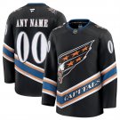 Custom Washington Capitals Black 2024-25 Alternate Stitched Hockey Jersey