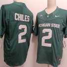 Michigan State Spartans #2 Aidan Chiles Green F.U.S.E. Stitched Football Jersey