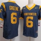 West Virginia Mountaineers #6 Garrett Greene Navy F.U.S.E. Stitched Jersey