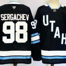 Utah Hockey Club #98 Mikhail Sergachev Navy 2024-25 Stitched Jersey