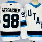 Utah Hockey Club #98 Mikhail Sergachev White 2024-25 Stitched Jersey