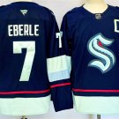 Seattle Kraken #7 Jordan Eberle Navy 2024-25 Home With C Patch Stitched Hockey Jersey