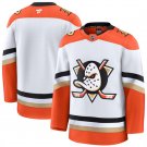 Anaheim Ducks Blank White 2024-25 Away Stitched Hockey Jersey