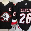 Men's Buffalo Sabres #26 Thomas Vanek Black Authentic Stitched Jersey