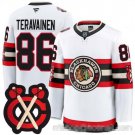 Men's Chicago Blackhawks Teuvo Teravainen #86 Winter Classic White Stitched Jersey
