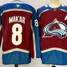 Colorado Avalanche #8 Cale Makar Burgundy With A Patch Authentic NHL Stitched Hockey Jersey