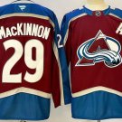 Colorado Avalanche #29 Nathan MacKinnon Burgundy With A Patch Authentic NHL Stitched Hockey Jersey
