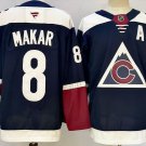 Men's Colorado Avalanche #8 Cale Makar Navy Authentic NHL Stitched Hockey Jersey