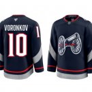 Columbus Blue Jackets #10 Dmitri Voronkov Navy 2025 Stadium Series Alternate Stitched Hockey Jersey