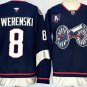 Columbus Blue Jackets #8 Zach Werenski Navy 2025 Stadium Series Alternate Stitched Hockey Jersey