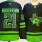 Jason Robertson Dallas Stars Black Stitched Hockey Jersey Alternate