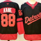 Men's Detroit Red Wings #88 Patrick Kane Black 2024-25 Stitched Jersey