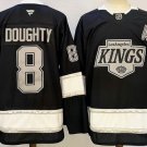 Los Angeles Kings #8 Drew Doughty Black Alternate With A Patch Authentic NHL Stitched Hockey Jersey