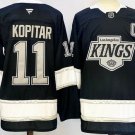 Los Angeles Kings #11 Anze Kopitar Black Alternate With C Patch Authentic NHL Stitched Hockey Jersey