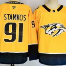 Men's Nashville Predators #91 Steven Stamkos Gold 2024-25 Home Stitched Hockey Jersey