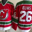 Men's New Jersey Devils #26 Patrik Elias Red Green CCM Throwback NHL Stitched Hockey Jersey