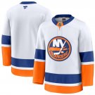 Men's New York Islanders Blank White 2024-25 Away Stitched Hockey Jersey