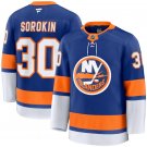 Men's New York Islanders #30 Ilya Sorokin Royal 2024-25 Home Stitched Hockey Jersey