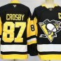 Sidney Crosby Pittsburgh Penguins #87 Black 2024-25 Stitched Hockey Jerseys