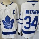 Men's Toronto Maple Leafs #34 Auston Matthews White Authentic NHL Stitched Hockey Jersey