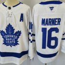 Men's Toronto Maple Leafs #16 Mitch Marner White Authentic Jersey