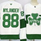 Men's Toronto Maple Leafs #88 William Nylander White St Pats Authentic Jersey
