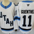 Men's Utah #11 Dylan Guenther White Authentic Jersey