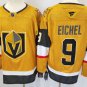 Men's Vegas Golden Knights #9 Jack Eichel Gold 2024-25 Home Stitched Hockey Jersey