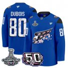 Pierre-Luc Dubois Washington Capitals 50th 2018 Stanley Cup Champions Patch Royal Stitched Jersey