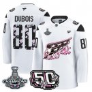 Pierre-Luc Dubois Washington Capitals 50th 2018 Stanley Cup Champions Patch White Stitched Jersey