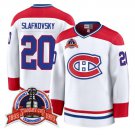 Men's Juraj Slafkovsky Jersey #20 Montreal Canadiens Timeless Premium Stitched 1993 Final Jersey
