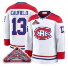 Men's Cole Caufield Jersey #13 Montreal Canadiens Timeless Premium Stitched 1992 Blue Line