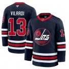 Winnipeg Jets #13 Gabriel Vilardi Navy 2024-25 Alternate Stitched Hockey Jersey