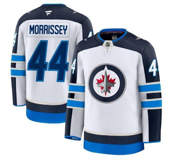 Winnipeg Jets #44 Josh Morrissey White 2024-25 Away Stitched Hockey Jersey