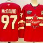 Connor McDavid Canada Red 2025 4 Nations Face-Off Premium Stitched Jersey