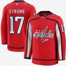 Washington Capitals #17 Dylan Strome Red 2024-25 Home Stitched Hockey Jersey