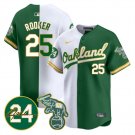 Brent Rooker Jersey #25 Oakland Athletics 2025 Rickey Henderson Memorial Stitched Split